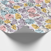 パステルバスト ラッピングペーパー (角)