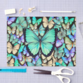 パステルバタフライデクページ 薄葉紙 (クラフト)