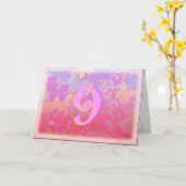 パステルバターフライズ カード (黄色い花)