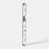 パステルバティック柄 iPhone 15ケース (右側面)