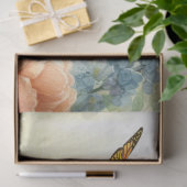 パステルバニーアンドバタフライティッシュペーパー 薄葉紙 (ギフト)