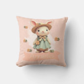 パステルバニーラビット クッション (正面)