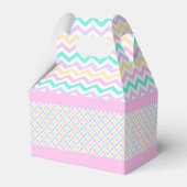 パステルバニー耳ハッピーイースターパーティーフェイスボックス フェイバーボックス (裏面サイド)