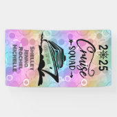 パステルバブルクルーズスクワッドクルーズドア 横断幕 (横)