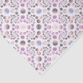 パステルバブル緩和曲線パターン 薄葉紙 (詳細)