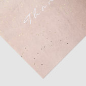 パステルバラ金ゴールド紙吹雪赤面サンキューネーム 薄葉紙 (詳細)