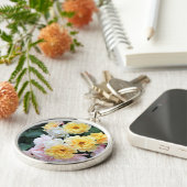 パステルバラ キーホルダー (側面)