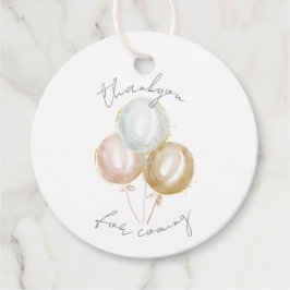 パステルバルーン感謝 フェイバータグ