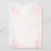 パステルバルーン2nd誕生日パーティの招待状 招待状 (裏面)