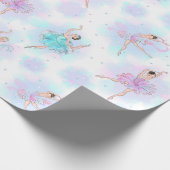 パステルバレエダンサー ラッピングペーパー (角)