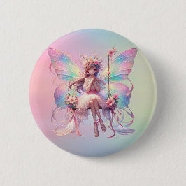パステルバレリナフェアリープリンセスガールズ 缶バッジ