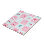 パステルバレンタインデー タイル (側面)