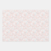 パステルバード&フラワーズ ラッピングペーパーシート (正面3)