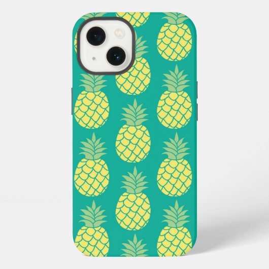 パステルパイナップル iPhoneケース (裏面)