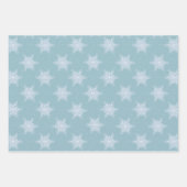 パステル🎄パステルクリスマスパターン、カスタム文字  ラッピングペーパーシート (正面2)