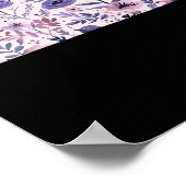 パステルパターンウィムシゴスコテージコア ポスター (角)