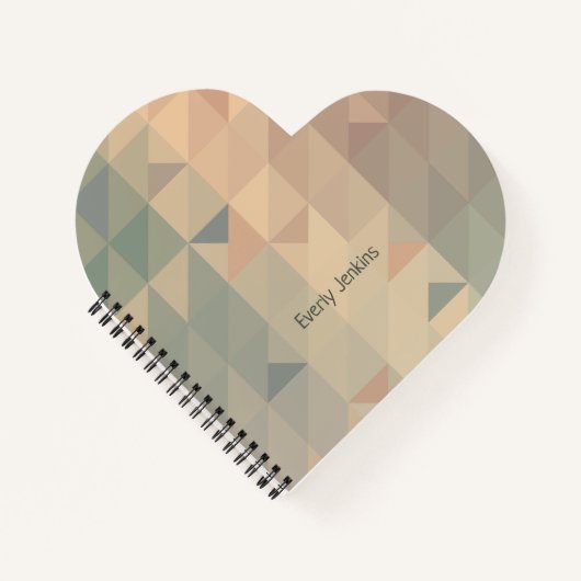 パステルパタ男女兼用ン ノートブック (正面)