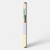 パステルパッチワーク iPhoneケース (左側面)