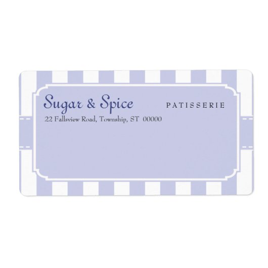 パステルパティスリー出荷ラベル ラベル (正面)