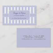 パステルパティスリー 名刺 (正面/裏面)