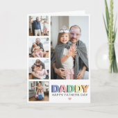 パステルパパ5フォトファーザーズの日 カード (正面)