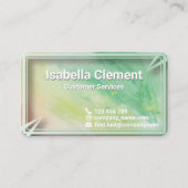 パステルパレッカスタムトのカード 名刺 (正面)