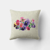 パステルパンジー クッション (裏面)