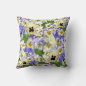 パステルパンジー クッション (裏面)