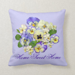 パステルパンジー クッション