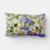 パステルパンジー ランバークッション (裏面)