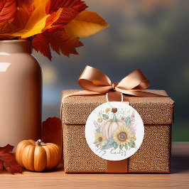 パステルパンプキンとボホフローラ カスタム フェイバータグ