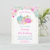 パステルパンプキンス紙吹雪Sweet sixteen 招待状 (スタンド正面)