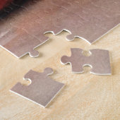 パステルパンプキンズウォーターカラーオータムハーベストアート ジグソーパズル (側面)