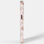 パステルパンプキンモノグラムパーソナライズされたイニシャル Case-Mate iPhoneケース (裏面 / 右)