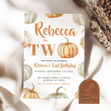 パステルパンプキン男女兼用秋2nd誕生日