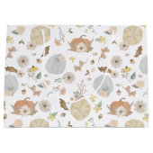 パステルパンプキン秋フローラ抱き枕 ラージペーパーバッグ (正面)