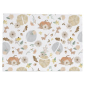 パステルパンプキン秋フローラ抱き枕 ラージペーパーバッグ (裏面)