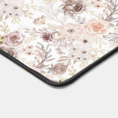 パステルパーソナライズされたウォーターカラーカラフルバラ デスクマット (コーナー)