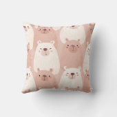 パステルパーソナライズされたカディブルキャピバラ クッション (裏面)