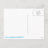 パステルパーソナライズされたカラーイースターエッグポストカード シーズンポストカード (裏面)