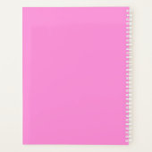 パステルパーソナライズされたグラディエントドラゴンフライ プランナー手帳 (裏面)