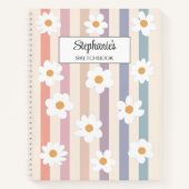 パステルパーソナライズされたスケッチアート ノートブック (正面)