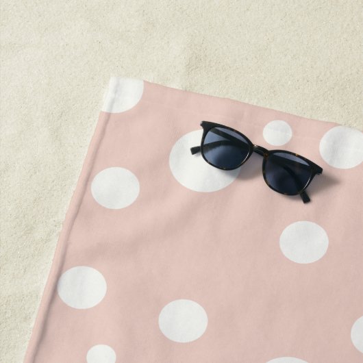 パステルパーソナライズされたピンクキュートツインバニーキッズ ビーチタオル (インサイチュ)