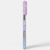 パステルパーソナライズされたピンクグリッターiPhoneケース Case-Mate iPhoneケース (裏面 / 右)