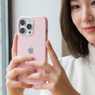 パステルパーソナライズされたピンクiPhoneケースとカスタム iPhone 16 Proケース