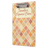 パステルパーソナライズされたプランナー – マイオーガナイズカオス クリップボード (左)