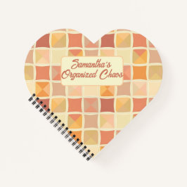 パステルパーソナライズされたプランナー – マイオーガナイズカオス ノートブック