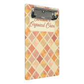 パステルパーソナライズされたプランナー – マイオーガナイズカオス ミニクリップボード (アングル)