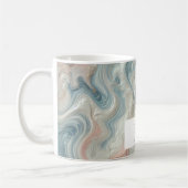 パステルパーソナライズされたマーブルクラシックマググ コーヒーマグカップ (左)