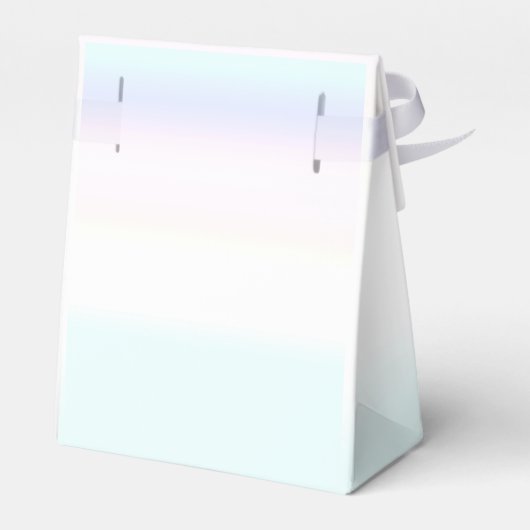 パステルパーソナライズされたユニコーン |ありがとうございます フェイバーボックス (裏面サイド)